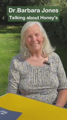 Dr Barbara Jones Talking Honey's 